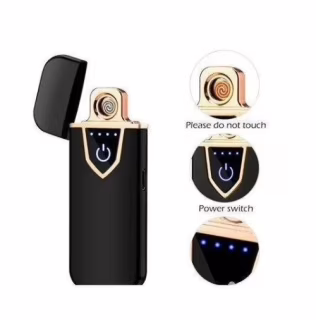 USB-зажигалка Classic Lighter 711, металлическая (6750)