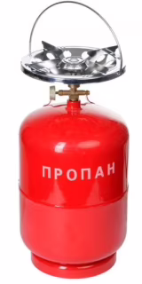 Газовий комплект Кемпінг плита (горілка) + газовий балон 12л