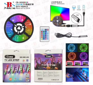 Светодиодная лента RGB CB-5050 USB, 5 м