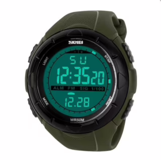 Часы наручные SKMEI 1025AG, ARMY GREEN, 6032