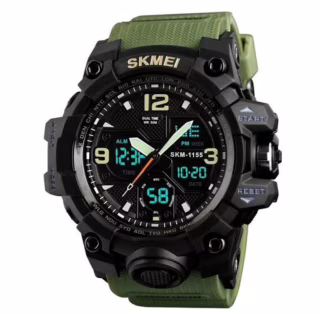 Годинники наручні SKMEI 1155BAG, ARMY GREEN, 9290