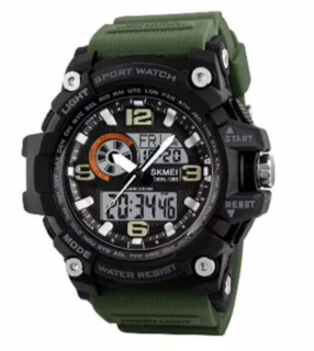 Годинники наручні SKMEI 1283AG, ARMY GREEN, 9742