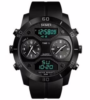 Часы наручные SKMEI 1355BK, BLACK, 9747