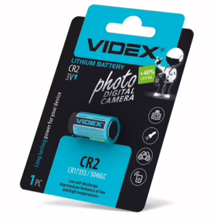 Літієва батарейка Videx CR2