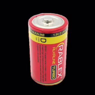 Батарейка Rablex LR20 (D) Turbo Alkaline (2 шт.)