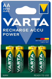 Аккумулятор Varta Recharge Accu Power AA (HR6) Ni-MH 2600mAh 1.2V