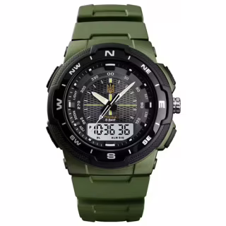 Годинники наручні SKMEI 4541/1454AG, ARMY GREEN, УКРАЇНА, 10626