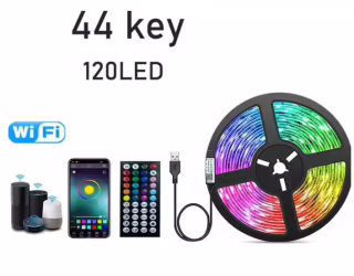 Светодиодная лента RGB APP Bluetooth 5 м (7995)