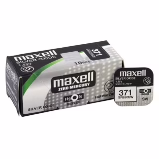 Батарейка Maxell 371 (AG6, SR920SW) 1.55V