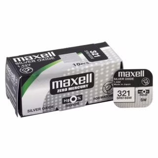 Батарейка Maxell 321 (SP10, SR616SW) 1.55V