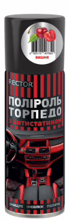 Полироль для торпедо Вишня Rector аэрозоль 200мл.