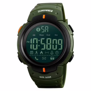 Годинники наручні SKMEI 1301AG, ARMY GREEN, Смарт-годинник, 10239
