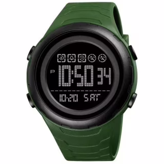Часы наручные SKMEI 1674AGBK, ARMY GREEN-BLACK, 10266