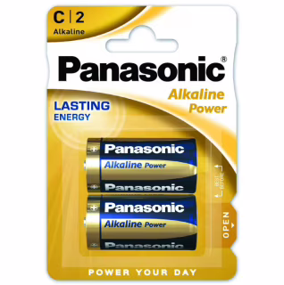 Батарейка Panasonic LR14, алкалінова