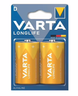 Батарейка Varta LR20 Longlife Alkaline