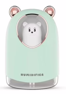 Увлажнитель воздуха H2O Humidifier USB с фигуркой мишки, 300 мл (8023)