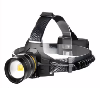 Налобный фонарь Bailong BL-8076-2-GT100, 2x18650, zoom, ЗУ microUSB