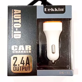 Автомобильное зарядное устройство Dekkin DK-35, 2 × USB