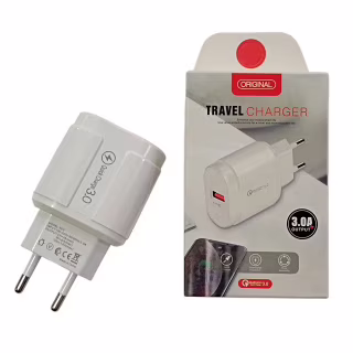 Сітковий зарядний пристрій USB x 1 Fast 3.0A Original Travel / Модель: 13-3