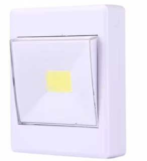 Ліхтарик вимикач PL404 COB, 4хAAA, магніт