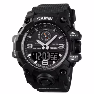Годинники наручні SKMEI 1586BK, ЧОРНИЙ, 9768