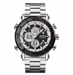 Часы наручные SKMEI 1636SIWT, SILVER-SILVER, 10246