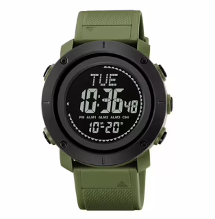 Годинники наручні SKMEI 2095AG, ARMY GREEN, Компас, 10305