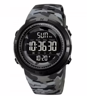 Годинник наручний SKMEI 2070CMGYBK, GRAY CAMO-BLACK, 9786