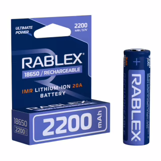 Аккумулятор Rablex 18650 IMR Li-ion 2200mAh 3.7V 20A высокотоковый