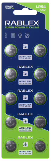 Батарейка Rablex LR54 (AG10) 1.5V New Design