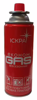 Газовый баллон для горелок «Искра» 365 мл (200 г)