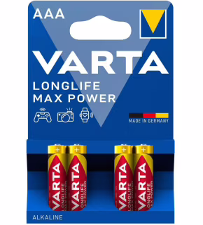 Батарейка Varta Max Power LR3 (AAA) Alkaline 4 шт.
