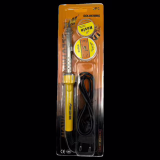 Паяльник Soldering iron 60W з тоніком жалом, з припоєм і каніфолем
