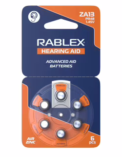 Батарейка Rablex ZA13 1.45V