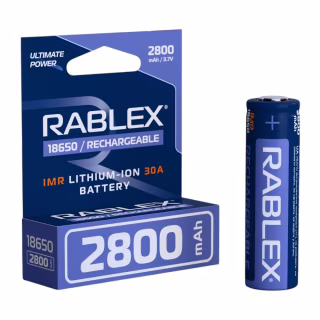 Аккумулятор Rablex 18650 IMR Li-ion 2800mAh 3.7V 30A высокотоковый