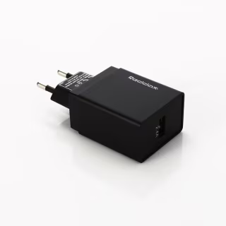 Сетевое зарядное устройство REDDAX RDX-027 (12W, 2.4A, USB), Black