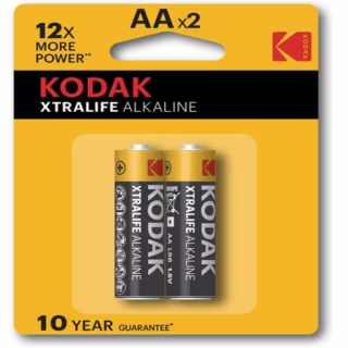 Батарейка KODAK LR6/AA/ Alkaline Блистер 2шт