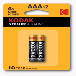 Батарейка KODAK LR3/AAA/ Alkaline Блистер 2шт