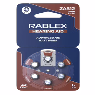 Батарейки-таблетки Rablex ZA312