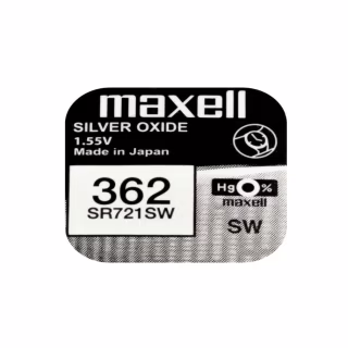 Батарейки-таблетки Maxell 362/SR721SW