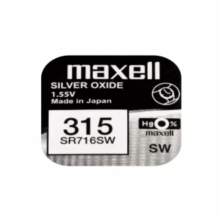Батарейки-Таблетки Maxell 315 / SR716SW
