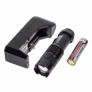 Ручний ліхтар Police BL-8468, 14500, 1хAA, Zoom