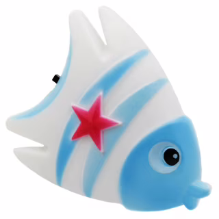 Ночник LED в розетку з вимикачем "Рибка" 220V 5 LED