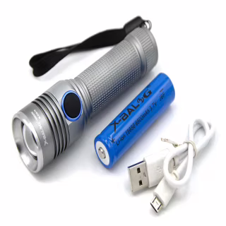 Ручний ліхтар Police RB229, R842, 18650, T6, Zoom, ЗУ microUSB