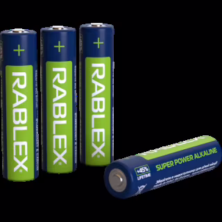 Батарейка Rablex LR3 AAA Алюмінієва (40 шт в пачці)