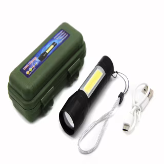 Ручний ліхтар Police BL-511, RB260, ЗУ microUSB