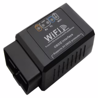 Автомобільний діагностичний сканер АВТОСКАНЕР OBD 2 WiFi /2714/ чорний