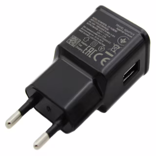 Сетевое зарядное устройство Samsung (1xUSB, 2A), Черный