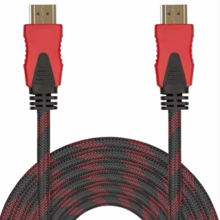 Кабель HDMI на HDMI 10 метрів 1.4V Тканинна обплетка - 3399