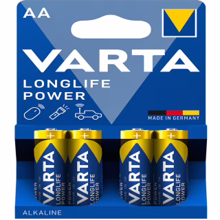 Батарейка Varta LR6/AA Longlife Power Alkaline 4 шт